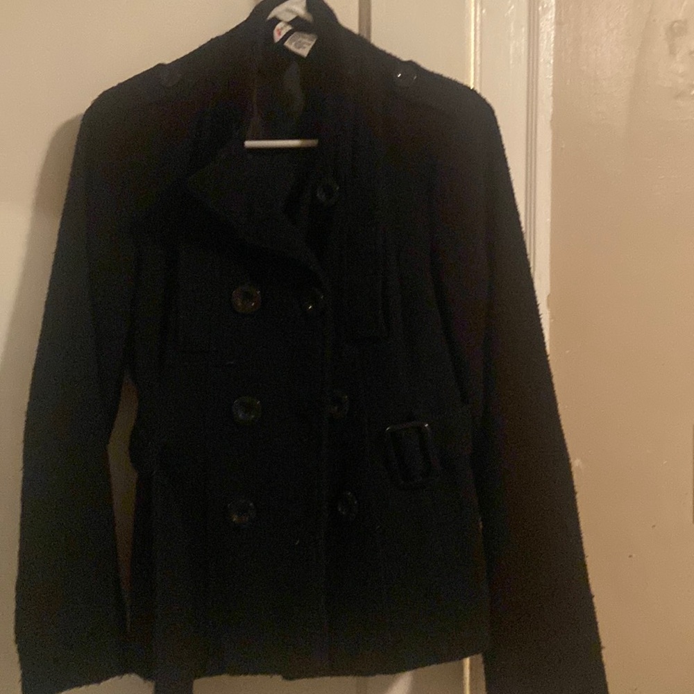 Black voice jacket,and a large